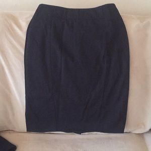 Knee length pencil skirt